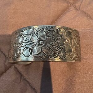 Pewter cuff bracelet